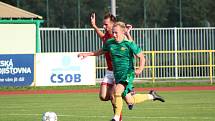 Fotbalová A třída: Prachatice - Strunkovice 1:1.