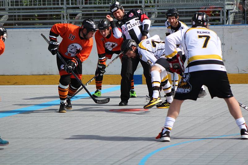 Play off 2. hokejalové ligy: HBC Prachatice - HC ŠD Písek 7:2.