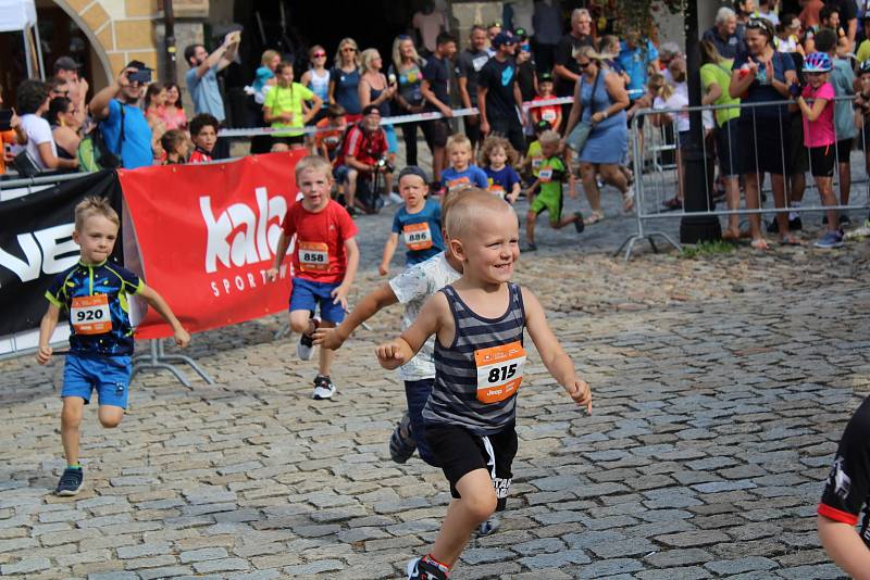 Předehrou evropskému šampionátu xterra triatlonu v Prachaticích byly závody dětí.