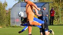 Fotbalová I.B třída: Vacov - Bělčice 0:1.