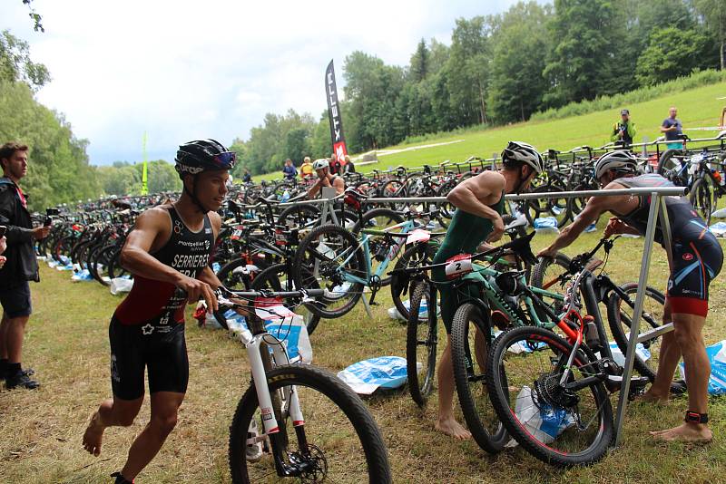 Mistrovství Evropy v Xterra triatlonu v Prachaticích 2019.