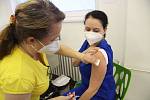 V Nemocnici v Prachaticích začalo očkování proti covid-19.