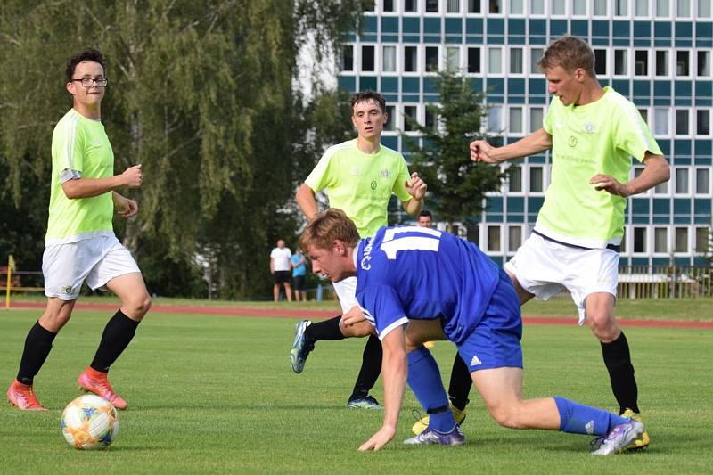 Přípravný fotbal: Šumavan Vimperk - Sokol Stachy 5:0 (4:0).