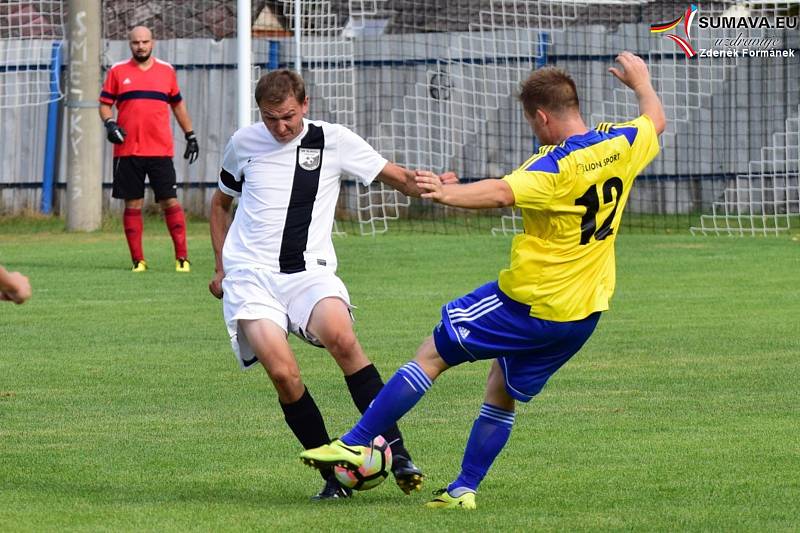 Volyně - Čkyně 0:2.