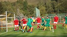 Fotbalová A třída: Prachatice - Strunkovice 1:1.