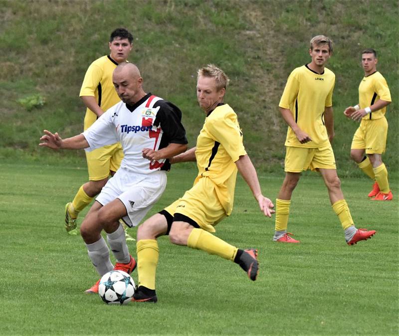 Fotbalová B třída: Sedlice - Stachy 3:2.