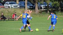 Fotbalový OP Prachaticka: Vlachovo Březí - Vacov B 2:2.