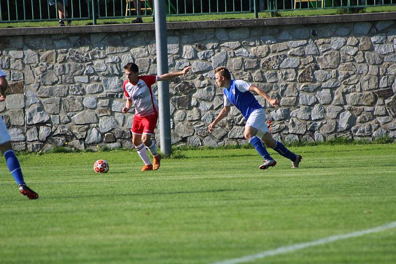 Fotbalový kraj: Lažiště - Třeboň 1:1.