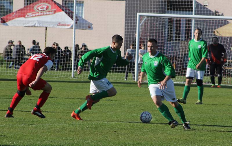 Okresní přebor fotbalistů pokračoval dalším kolem.