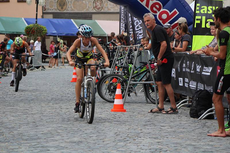 Předehrou evropskému šampionátu xterra triatlonu v Prachaticích byly závody dětí.