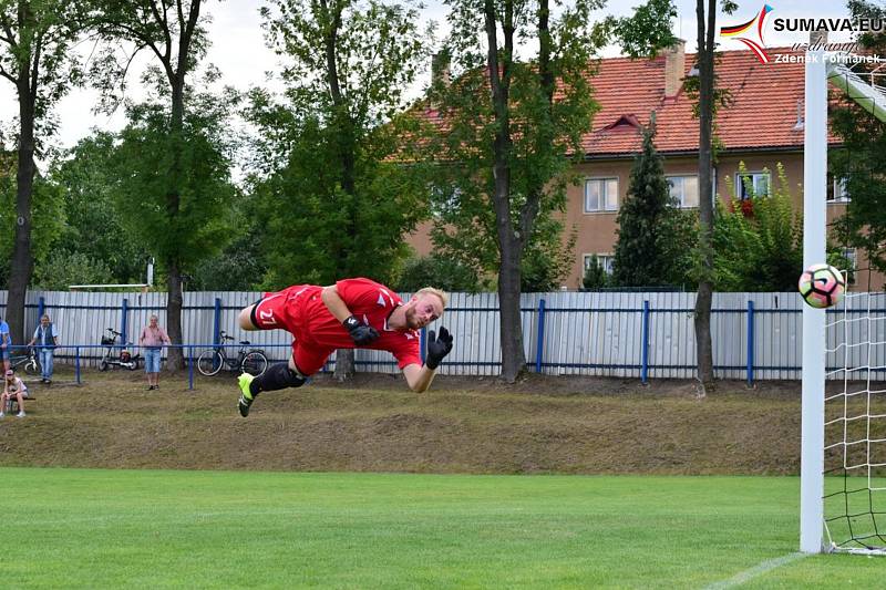 Volyně - Čkyně 0:2.