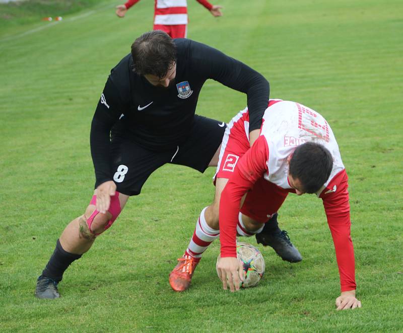 Fotbalová I.A třída: Lhenice - Dolní Dvořiště 1:3 (0:2).