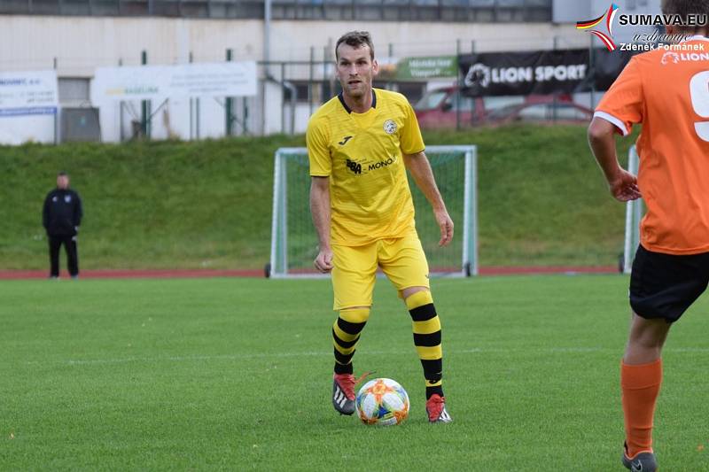 Fotbalová I.A třída: Vimperk - Lhenice 1:1.