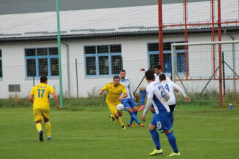 Fotbalová I.A: SK Čkyně - SK Mirovice 1:1 (0:0).