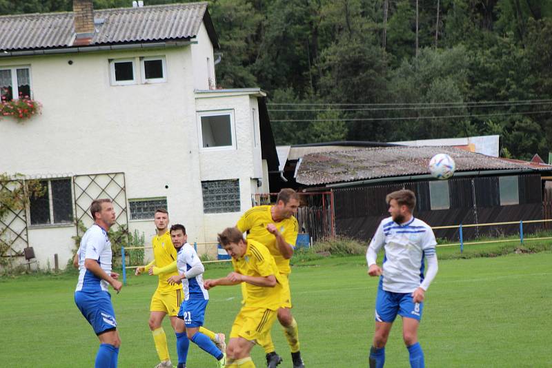 Fotbalová I.A: SK Čkyně - SK Mirovice 1:1 (0:0).