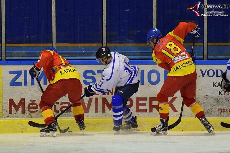 HC Vimperk - Sokol Radomyšl 7:3.