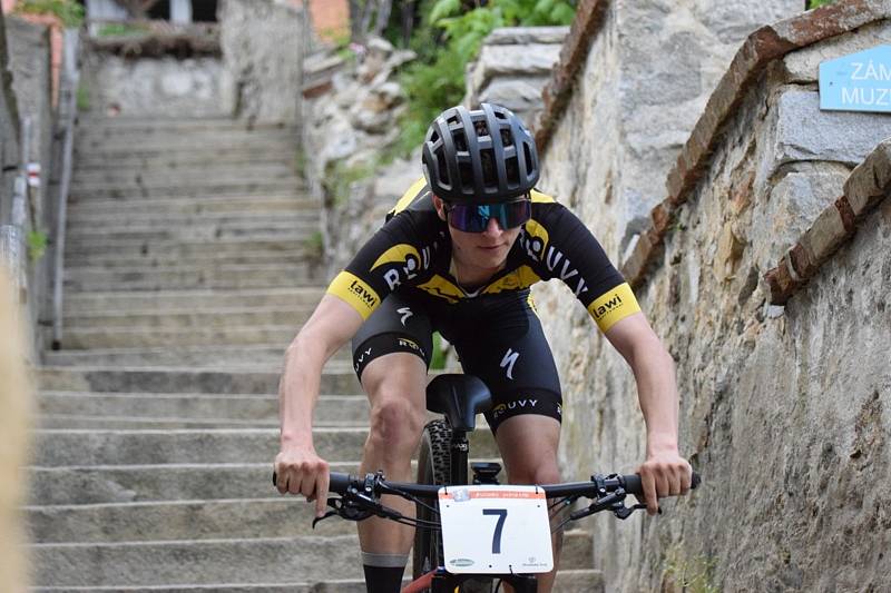 Bikeři si to rozdali při Vimperských schodech. Foto: Zdeněk Formánek