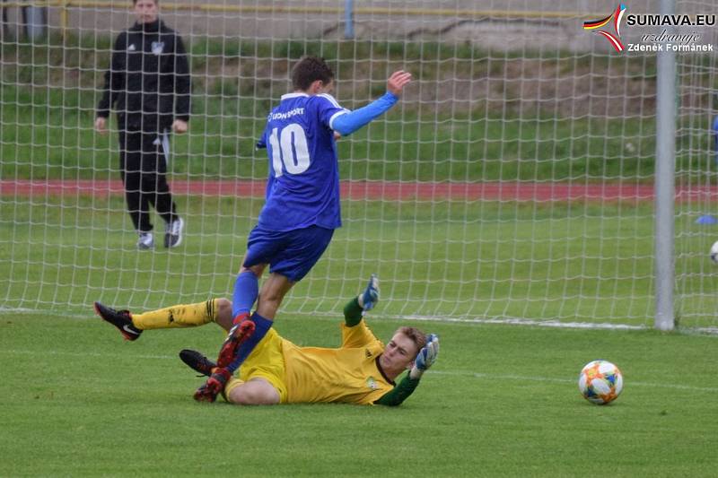 KP starší dorost: Šumavan Vimperk - Tatran Prachatice 6:3.