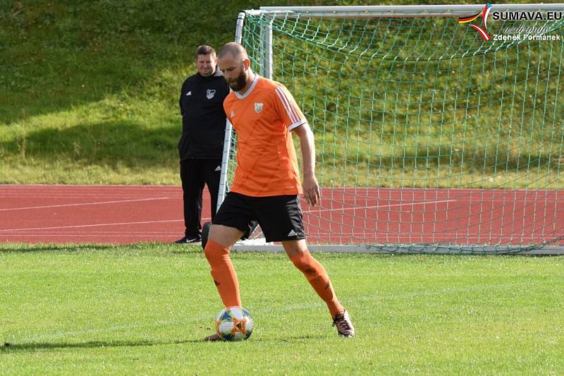 Fotbalová I.A třída: Vimperk - Lhenice 1:1.