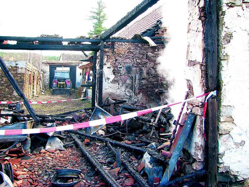 Na Vitějovicku vzplál požár podeváté za dva roky.