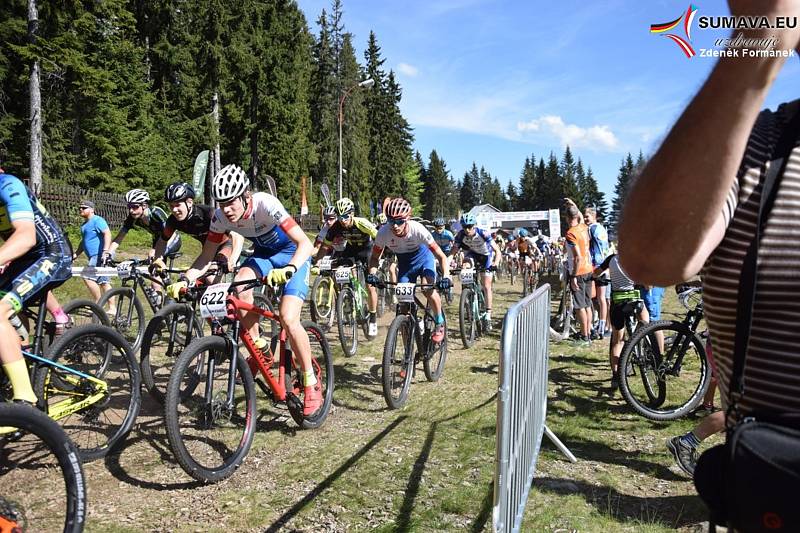 Zadov hostil další díl Českého poháru cross country horských kol.