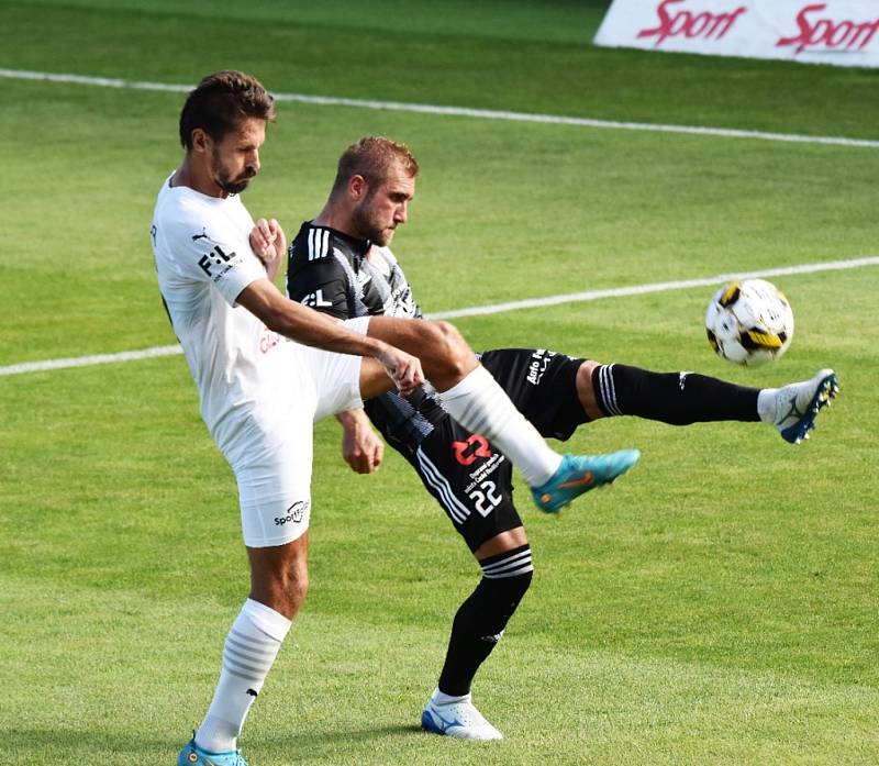 FORTUNA:LIGA: Dynamo České Budějovice - Slovácko 2:2.