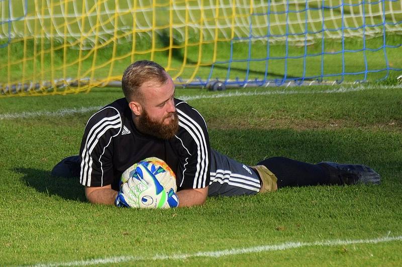 Fotbalová A třída: Vimperk - Roudné 1:0.