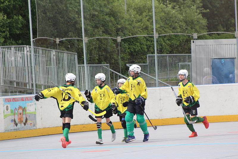 Přebor mladší žáci: HBC Prachatice - Pedagog ČB 0:4.