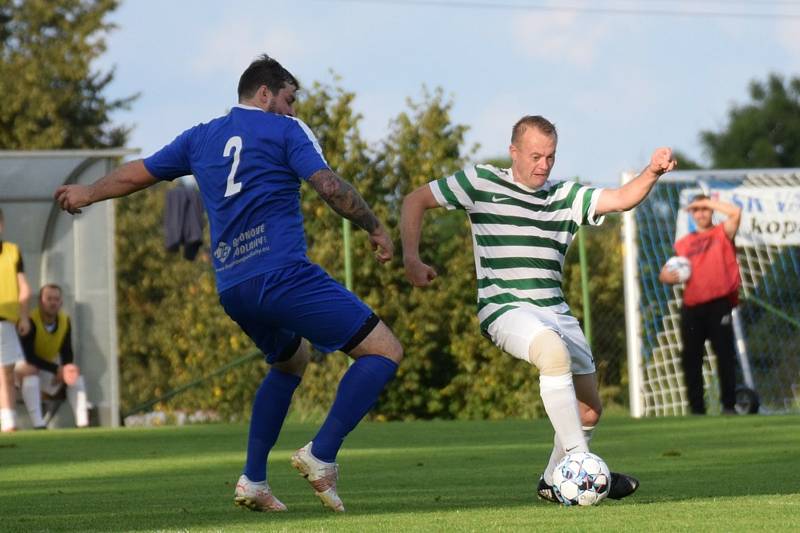 Fotbalová I.B třída: Vacov - Husinec 3:2.