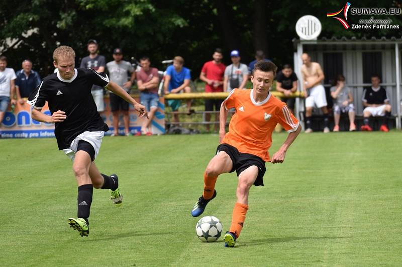 Vimperští fotbalisté zakončili sezonu na Lokomotivě České Budějovice.