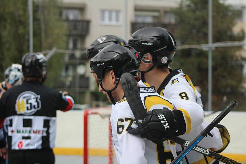 Extraliga hokejbalistů: HBC Prachatice - Elba DDM Ústí nad Labem 5:4 ss (3:1 (1:1, 0:2 - 0:0).