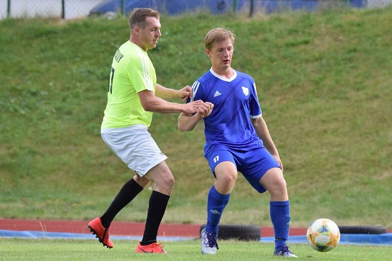 Přípravný fotbal: Šumavan Vimperk - Sokol Stachy 5:0 (4:0).