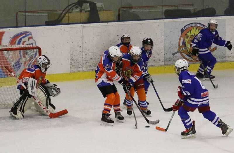 Mladší žáci HC Vimperk zvítězili na ledě Lvů ČB 7:1.