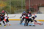 Prachatičtí hokejbalisté v úvodním utkání čtvrtfinále play off II. národní ligy porazili Zliv 5:0.