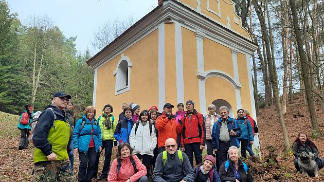 Prachatičtí turisté vyrazili na výlet po trase Blanice - Bavorov.