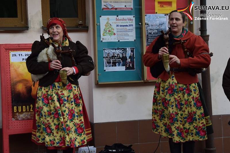 Ve Vimperku začal několika zajímavými akcemi Advent.