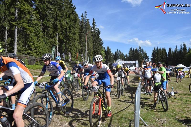 Zadov hostil další díl Českého poháru cross country horských kol.