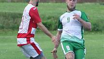 Fotbalová I.B třída: Lhenice - Střelské Hoštice 3:0 (2:0). Foto: Jan Klein