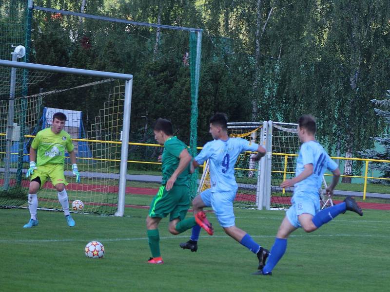 Fotbalový KP: Tatran Prachatice - FK Protivín 2:3 (1:3).