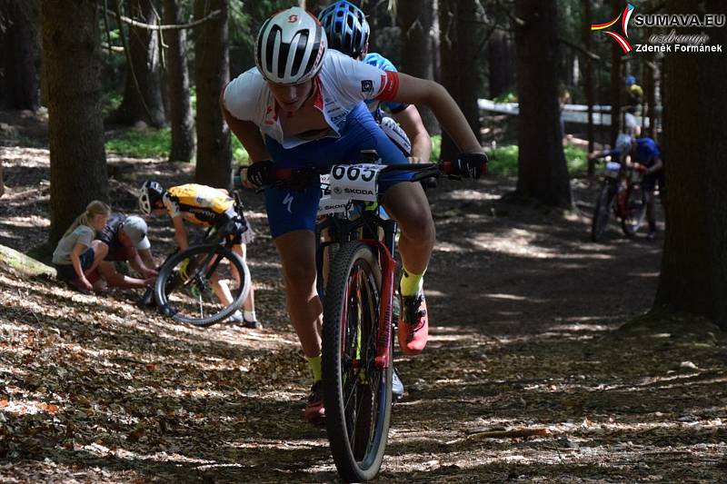 Zadov hostil další díl Českého poháru cross country horských kol.