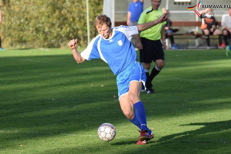 Fotbalový OP Prachaticka: Vacov B - Volary 5:2.