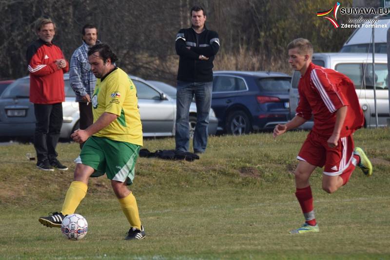 Borová Lada - Vacov B 1:3. Foto: Zdeněk Formánek