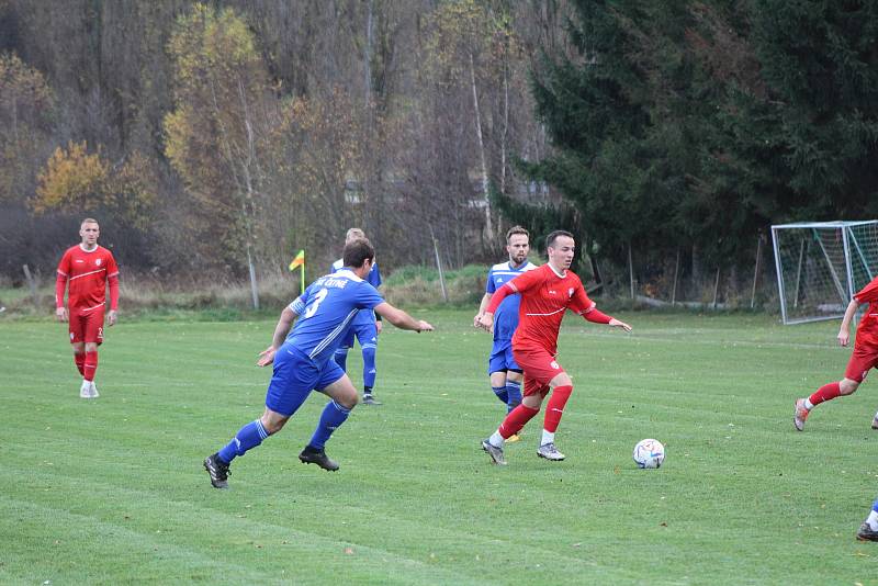 Fotbalová I.A třída: SK Čkyně - 1. FC Netilice 5:0 (0:0).