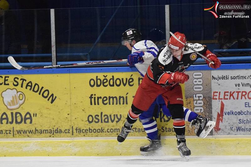 Dohrávka KL hokejistů: HC Vimperk - Pelhřimov 2:5.