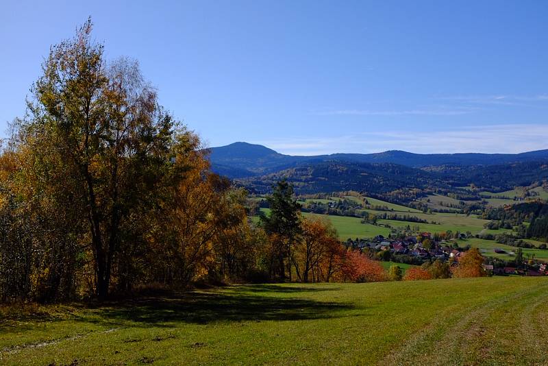 Podzimní fotografie z Prachatic a okolí.