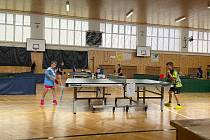 Vimperští stolní tenisté uspořádali krajské bodovací turnaje pro kategorie U11 a U13.