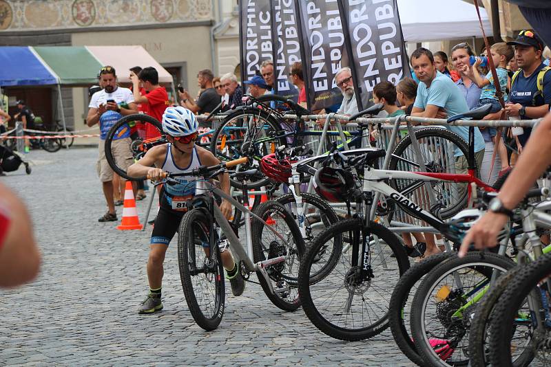 Předehrou evropskému šampionátu xterra triatlonu v Prachaticích byly závody dětí.