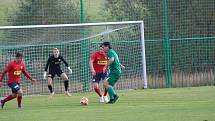 Fotbalový krajský přebor: Lažiště - Čimelice 4:4.