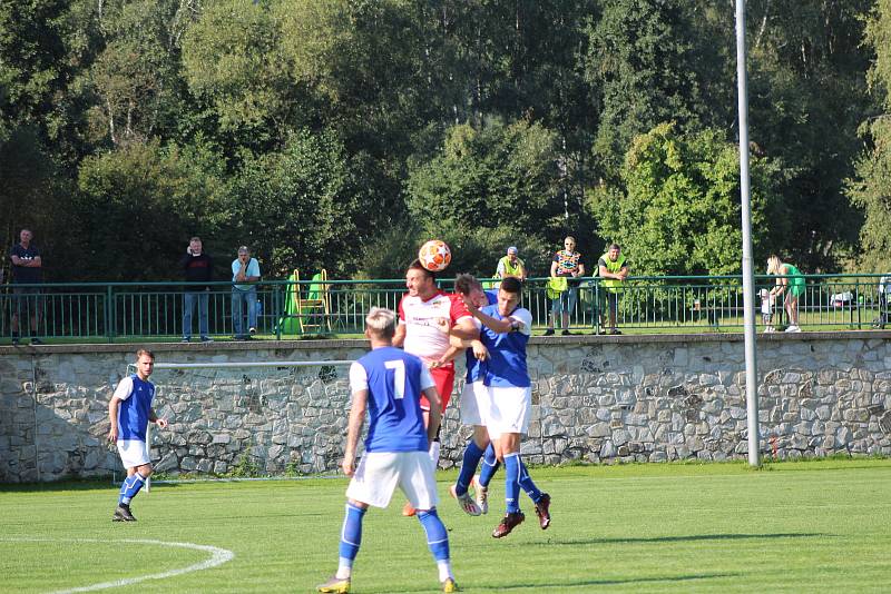 Fotbalový kraj: Lažiště - Třeboň 1:1.