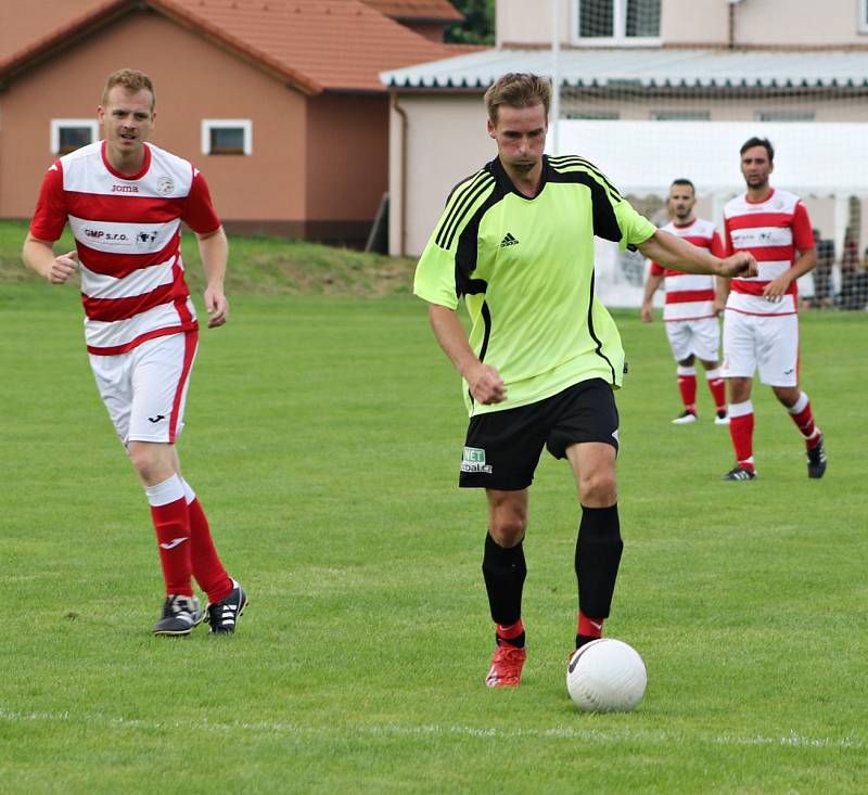 Fotbalová příprava Lhenice - Strunkovice 2:1.